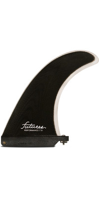 2024 Futures Performance Thermotech 7.0 Medium Longboard Fin FFPE7B - Black / Grey